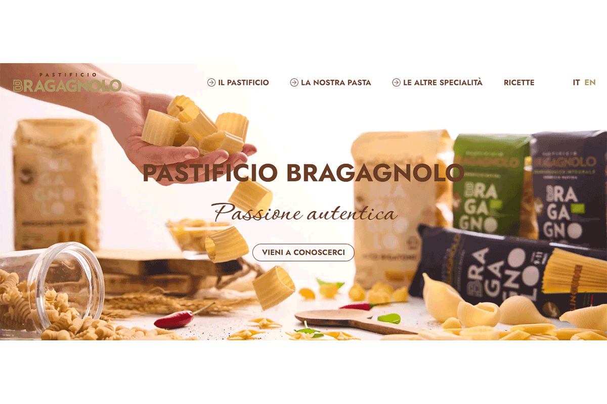 Pastificio Bragagnolo lancia la sua prima campagna digitale