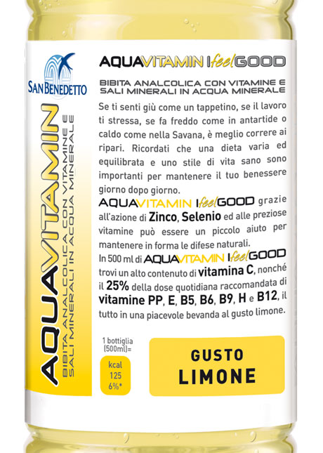 San Benedetto lancia Aquavitamin
