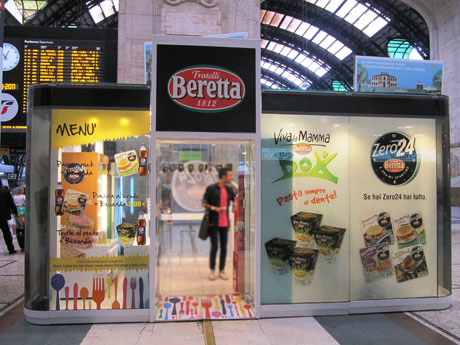 Beretta, due temporary shop a Milano e Torino