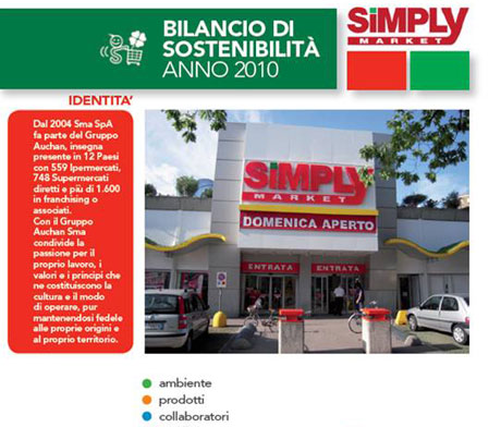 Simply, online il bilancio di sostenibilità