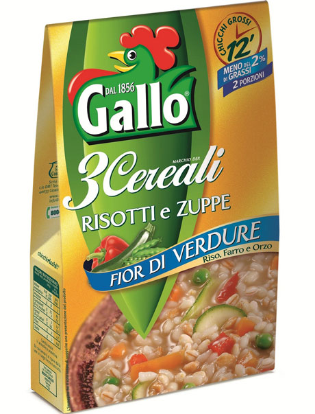 Riso Gallo inventa il risotto-zuppa