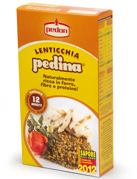 Pedon, ecopack estivo per Lenticchia Pedina