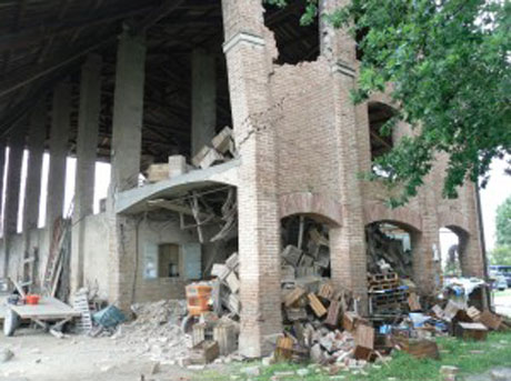 Terremoto, primo bilancio agroindustriale in Emilia-Romagna