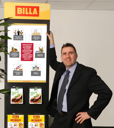 Billa, 5 nuove aperture all’anno fino al 2016