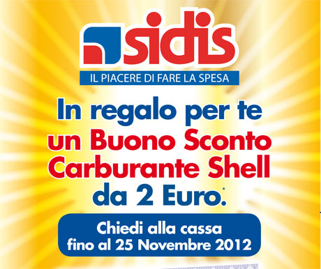 Interdis, 1,1 milioni di buoni sconto carburante Shell