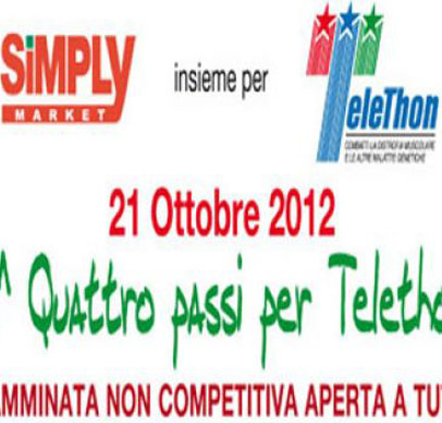 Simply, riparte la raccolta fondi per Telethon