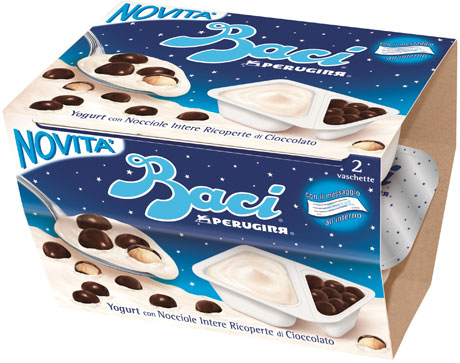 Lactalis-Nestlé, yogurt al Bacio (Perugina)
