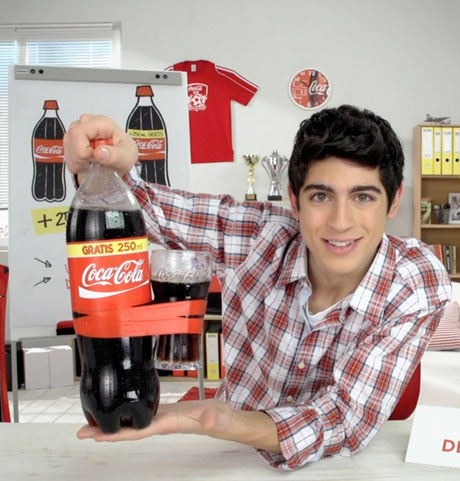 Coca-Cola, megacampagna adv per 250 ml in più (gratis)