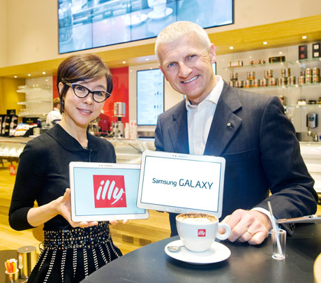 illy, alleanza con Samsung per boutique cafè hi-tech