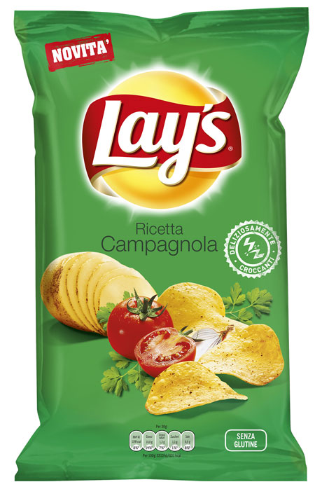 Le patatine Lay’s approdano in Italia