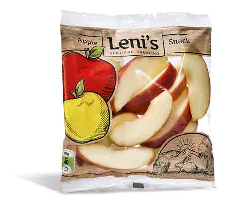Gli snack di mela Leni’s a Tip World