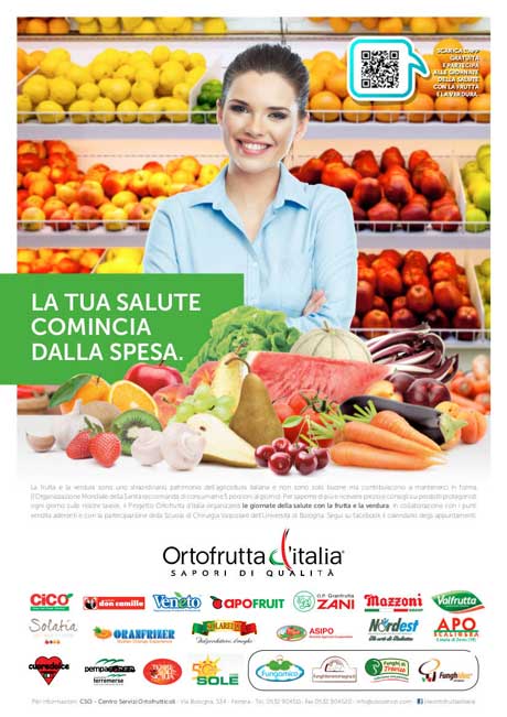 Il Progetto Ortofrutta d’Italia arriva in gdo