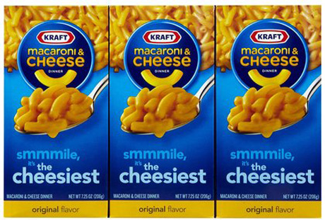 Kraft, mac&cheese in pericolo?