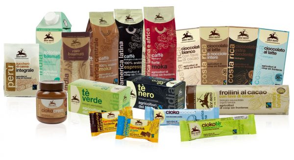Prodotti Alce Nero Fairtrade: caffè, cioccolato, tè, riso, crema spalmabile. Biologico e equosolidale.