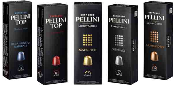Pellini Caffè debutta nelle capsule per espresso