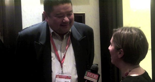 Richard Zhang (City Shop) intervistato. Promozione del cibo italiano.