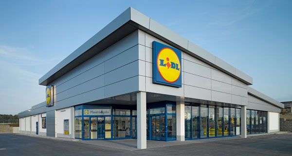 una filiale di Lidl Italia