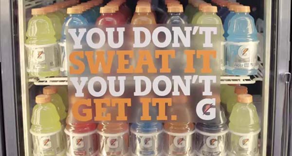 Sudare per una Gatorade, online la nuova campagna