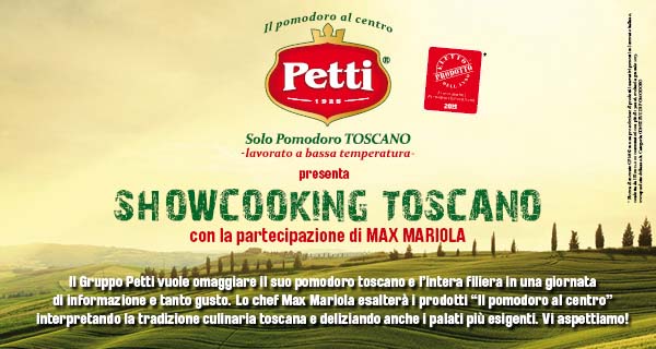 Petti celebra a Firenze il pomodoro toscano