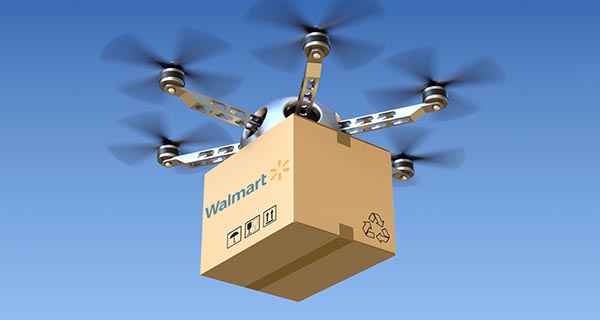 Walmart sfida Amazon nelle consegne con i droni