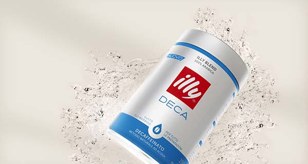 Illy, arriva il decaffeinato ad acqua