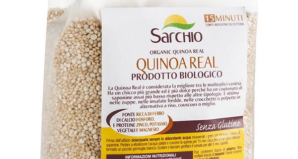 Sarchio: gusto e leggerezza con la Quinoa Real