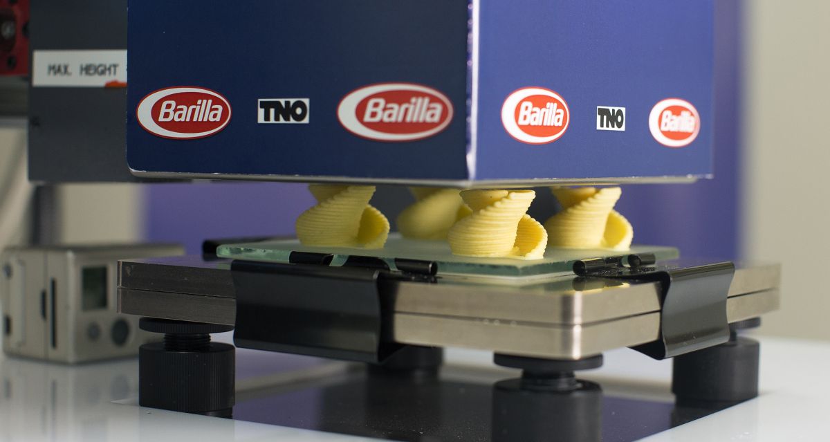 La pasta Barilla del futuro? E’ stampata in 3D