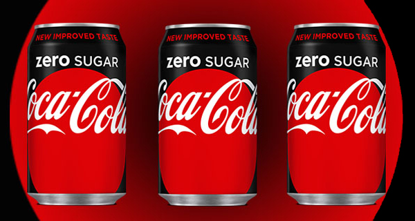 Coca Cola lancia la nuova ricetta Zero Sugar