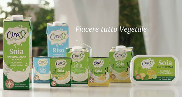 Unigrà lancia i prodotti a base vegetale OraSì