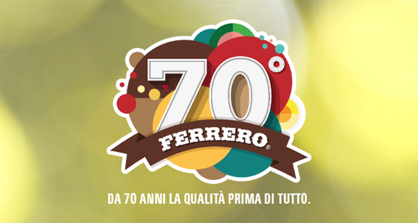 Ferrero, 70 candeline e ancora tanta voglia di crescere