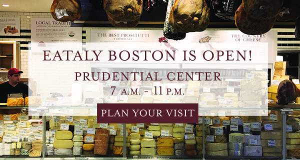 Eataly sbarca a Boston