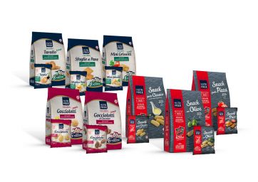 Snack senza glutine e senza lattosio