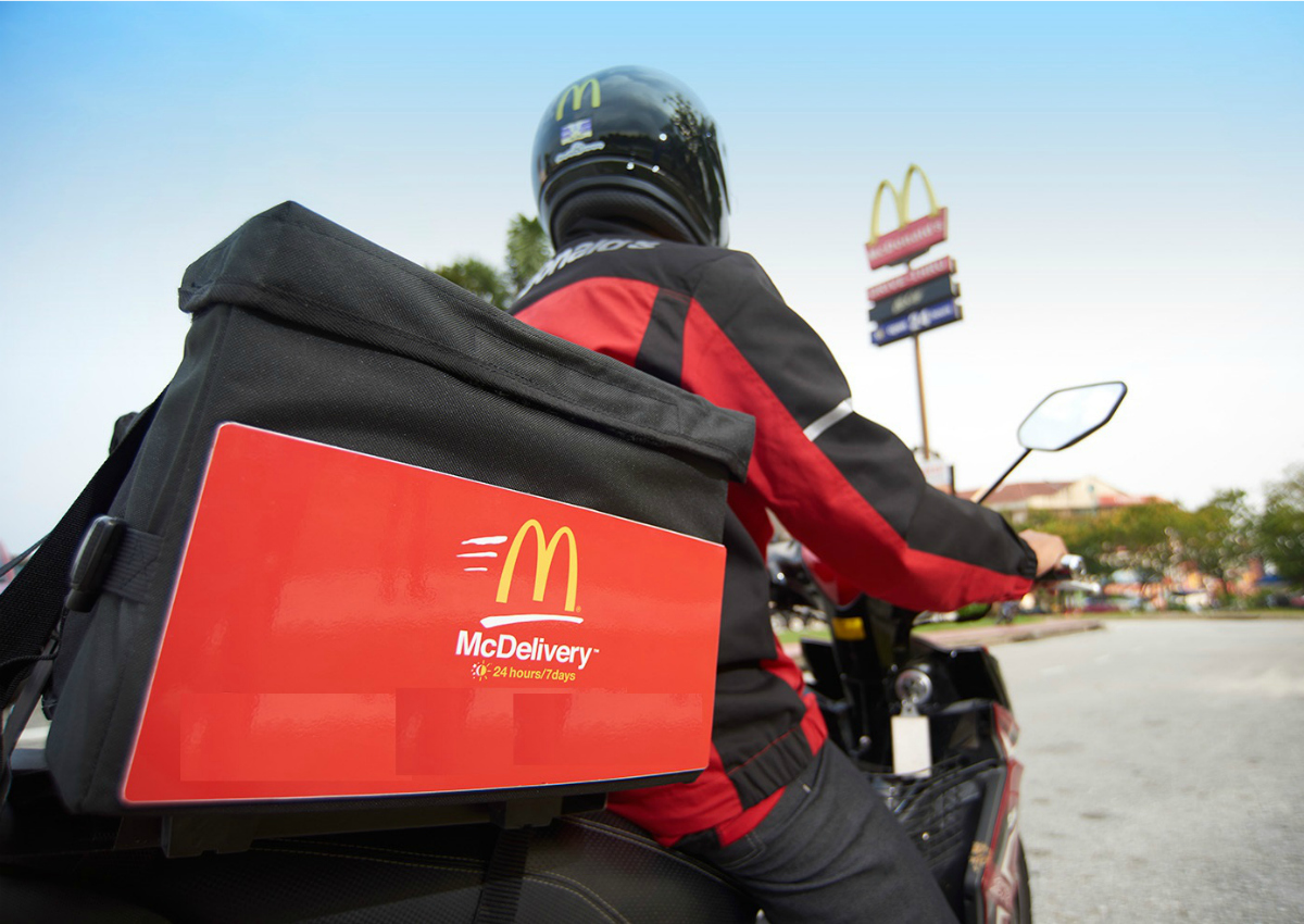 McDonald’s, è partita la sfida italiana al food delivery