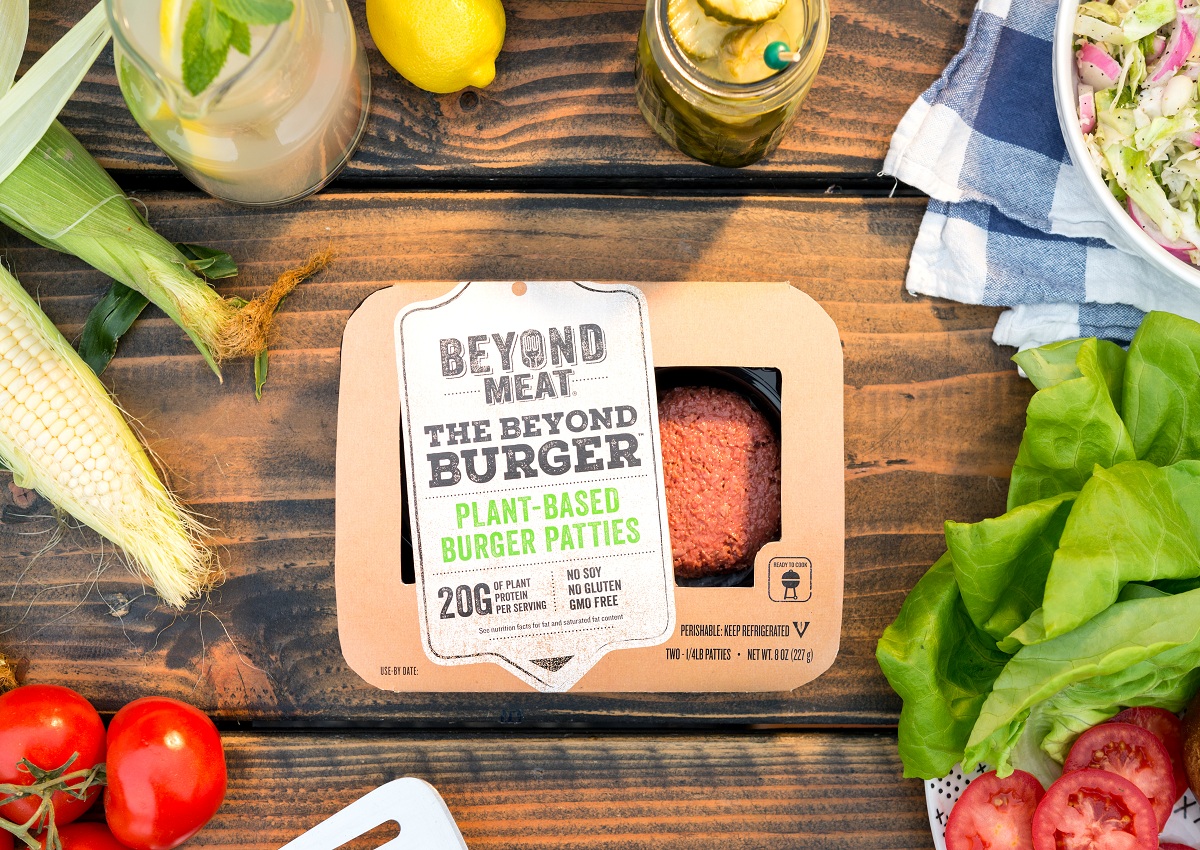 Beyond Meat, l’hamburger senza carne sbarca in UK