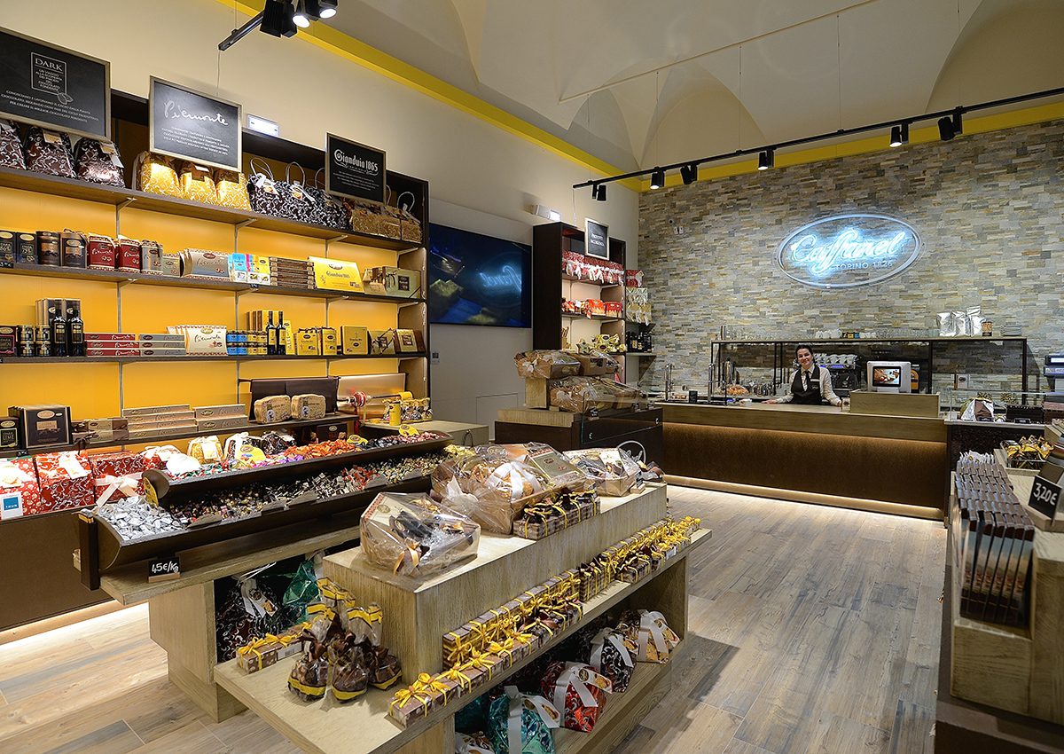 Caffarel, il primo flagship a Torino