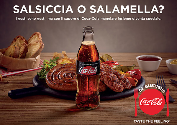 Coca-Cola accende il dibattito sul cibo