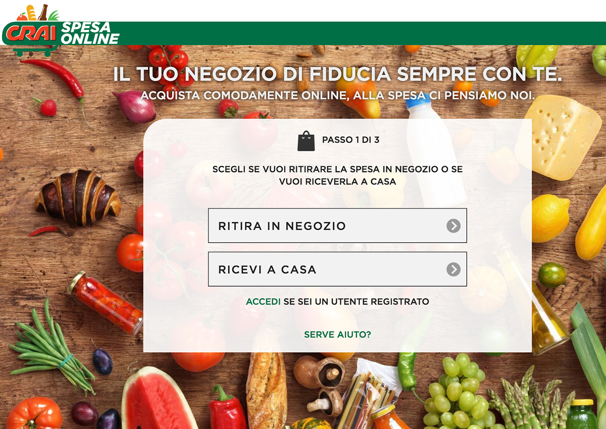 Crai scommette sull’e-commerce di prossimità