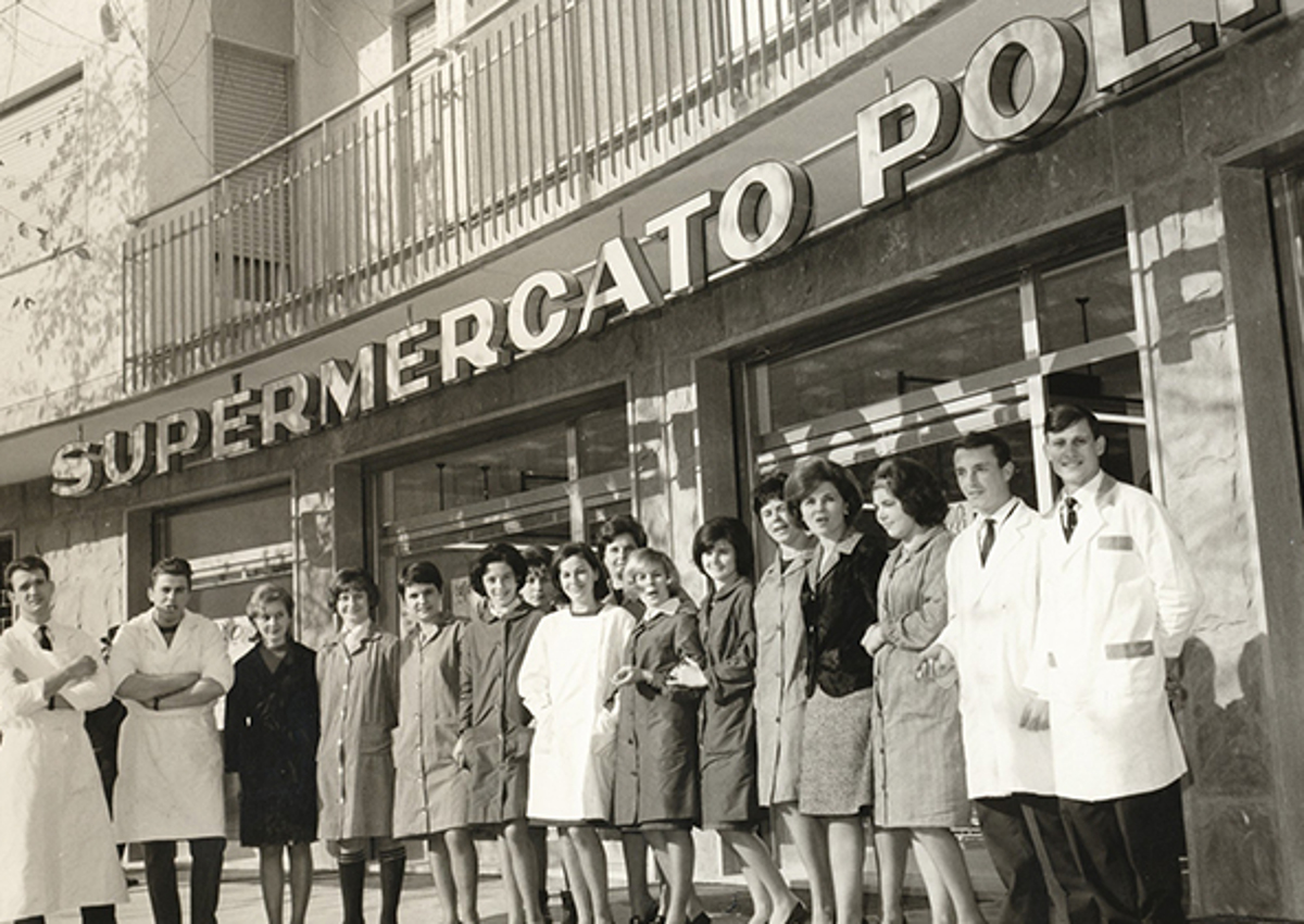 Marcello Poli-supermercato-1964