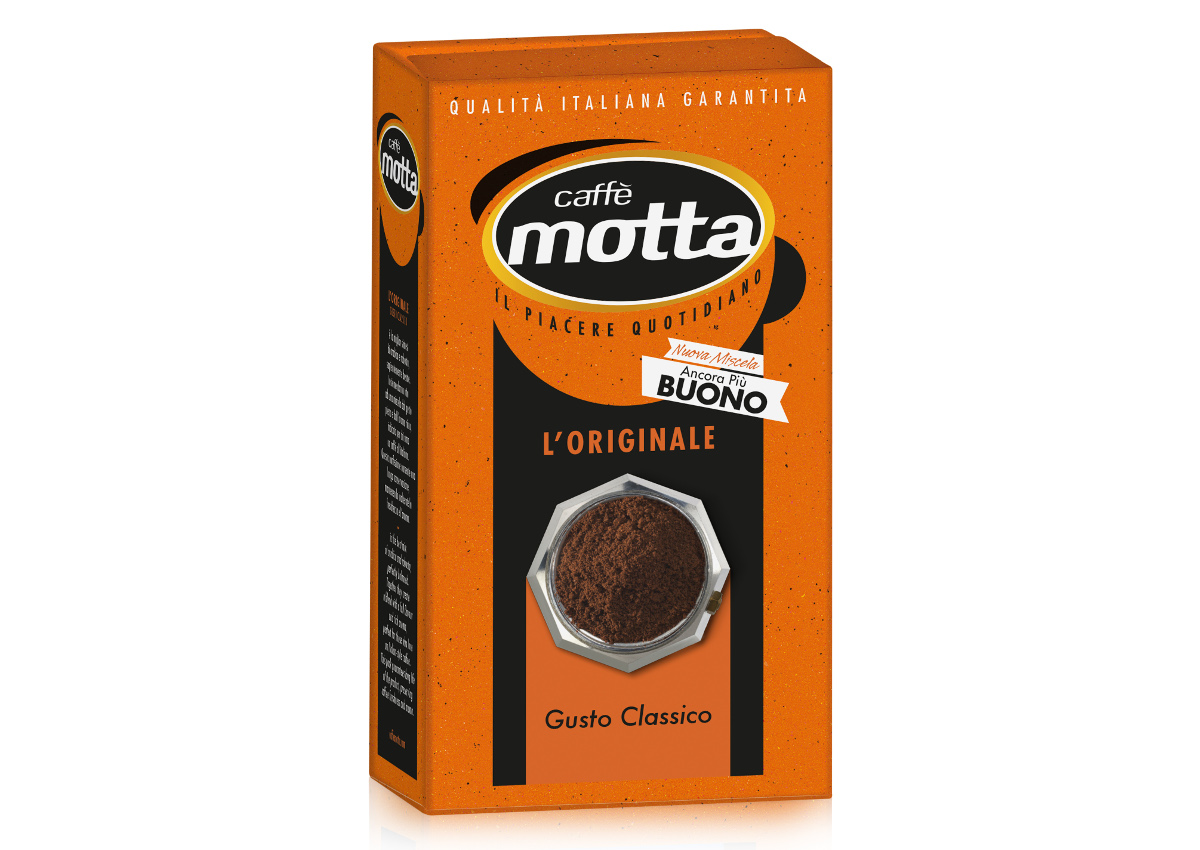 Caffè Motta ridisegna brand e linee