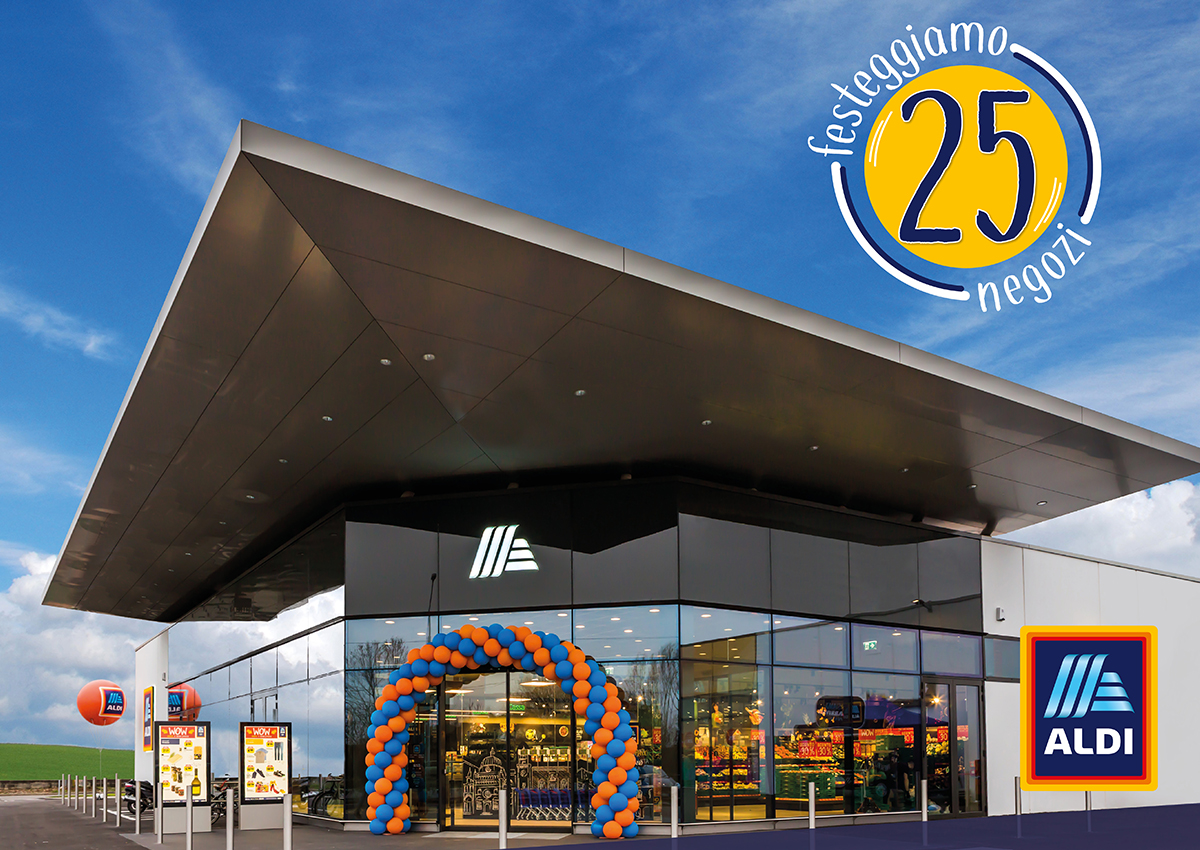 Aldi inaugura il 25esimo store in Italia