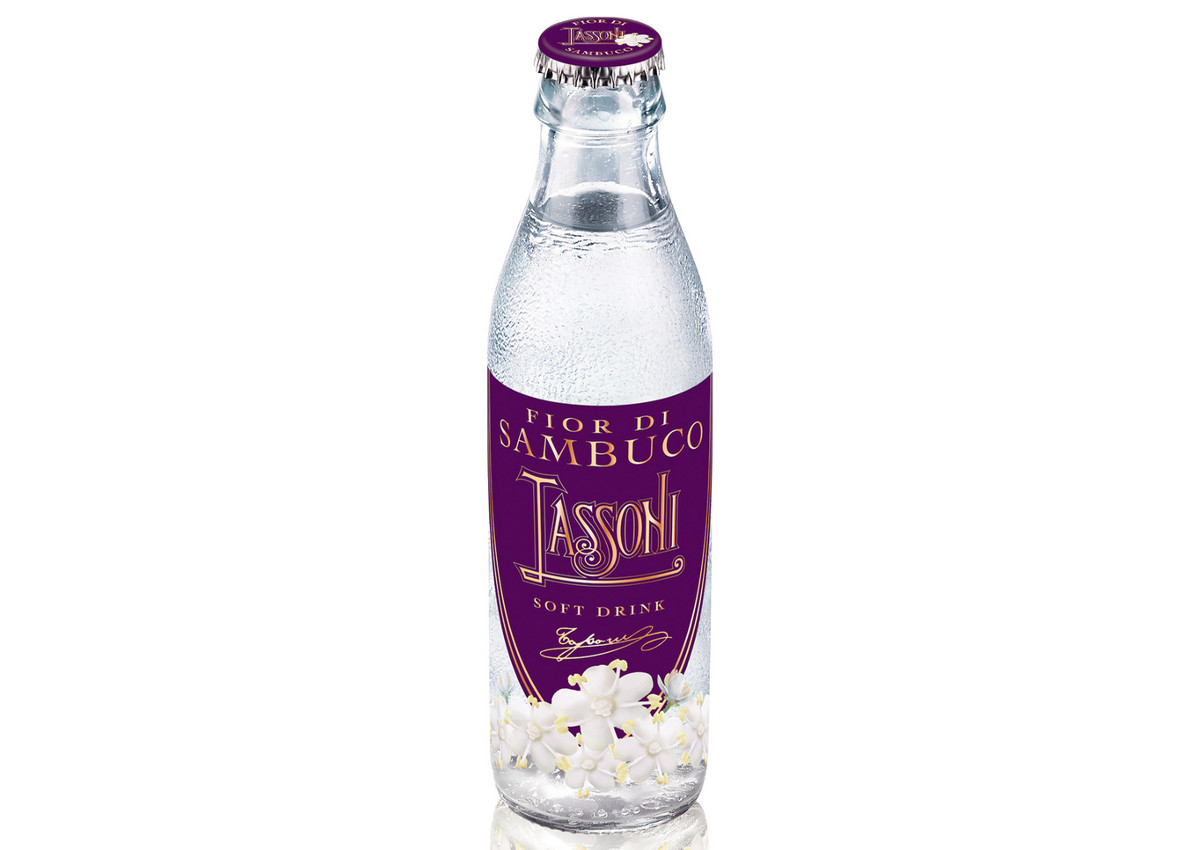 Carbonated Soft Drink with Natural Elderflowers Extract Flavor - Cedral Tassoni