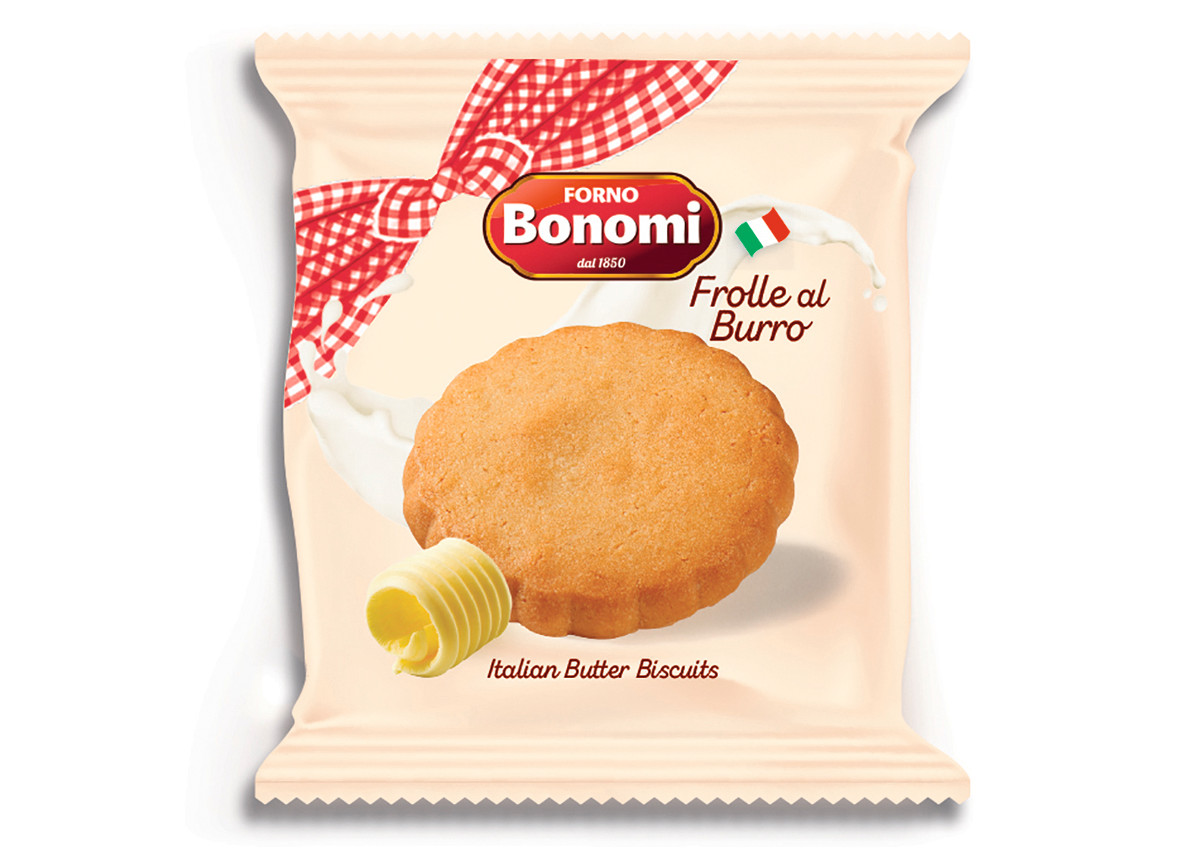 Italian Butter Cookies Round - Forno Bonomi