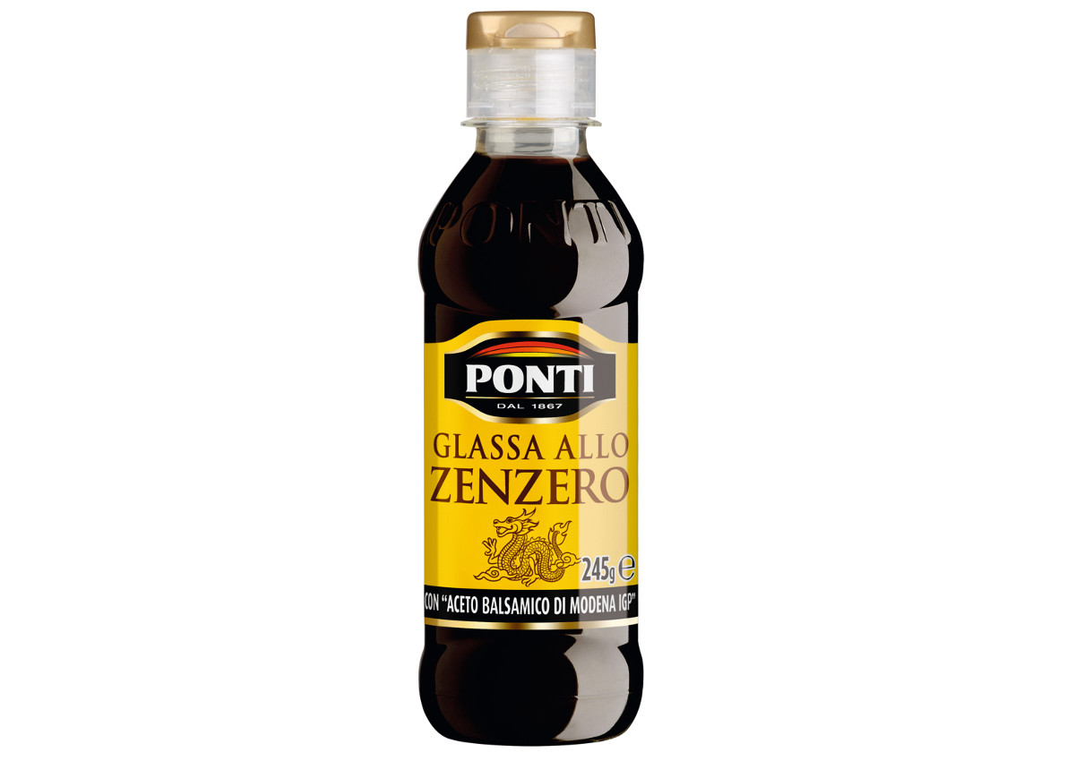 Ponti Ginger Glaze with Aceto Balsamico di Modena PGI - Ponti