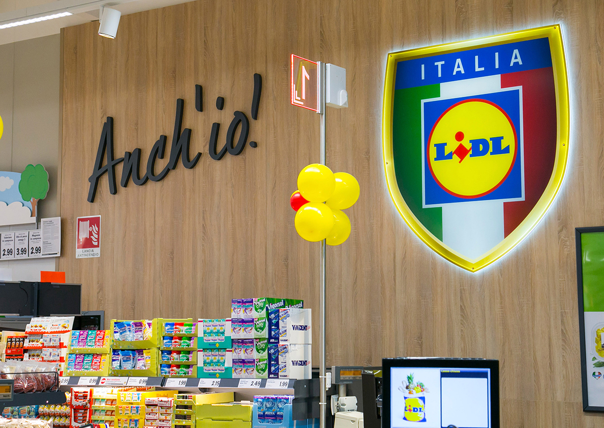 Lidl, il futuro è sempre più ‘Azzurro’