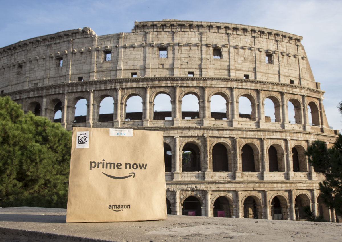 Amazon Prime, a Roma spesa online anche con Pam Panorama