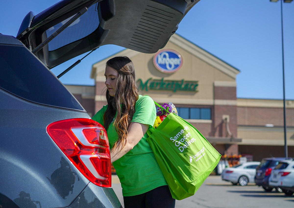 Kroger, nuovo asse con Instacart per battere Amazon