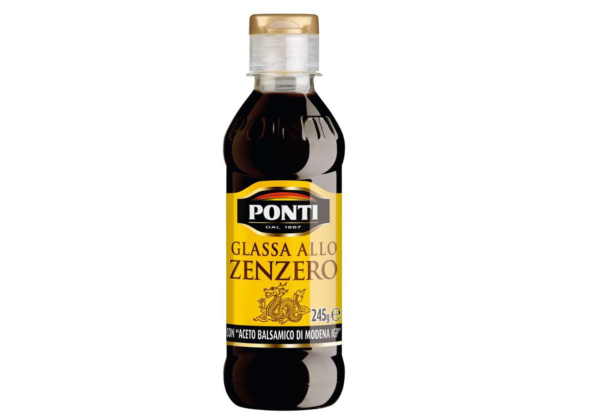 Ponti, Ginger Glaze with Aceto Balsamico di Modena PGI-Italian Food Awards-Sial 2018