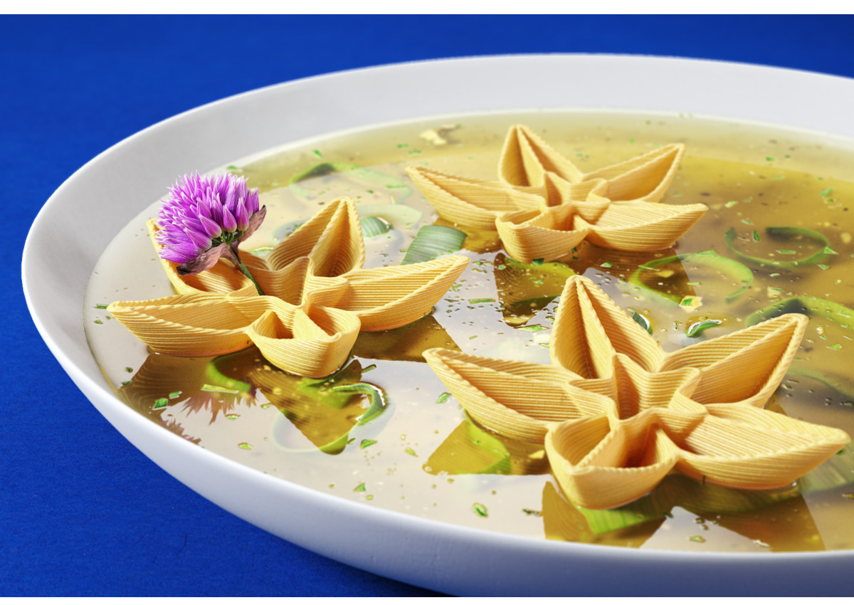 pasta-lily Barilla 3d