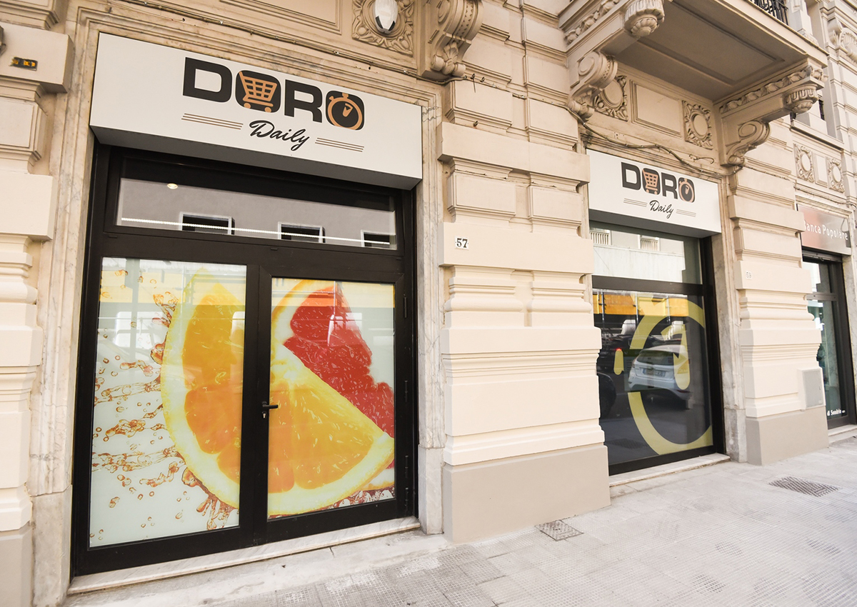 Ecco Doro Daily, il supermercato di prossimità di Sogegross