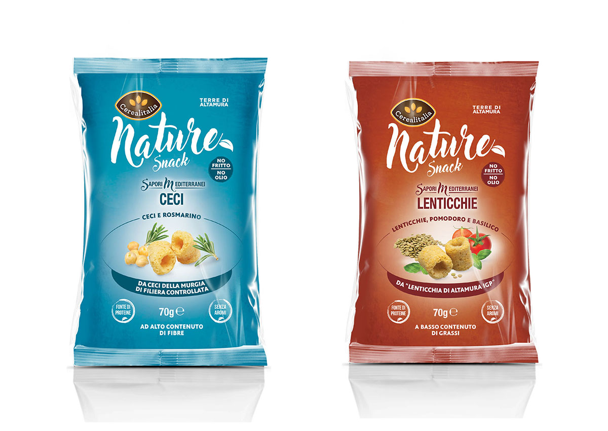 Nature Snack, lo snack di legumi firmato Cerealitalia